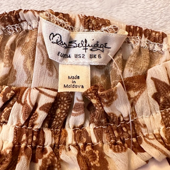 ASOS Women’s Puff Sleeve Floral Crop Top - Picture 5 of 5